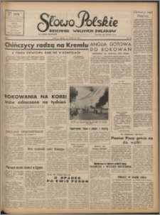 Słowo Polskie : dziennik wolnych Polaków 1952.08.20, R. 1 nr 92