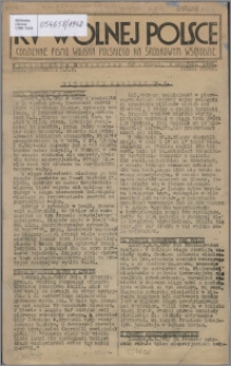 Ku Wolnej Polsce : codzienne pismo Wojska Polskiego na Środkowym Wschodzie : Biuletyn Radiowy 1942, nr 3