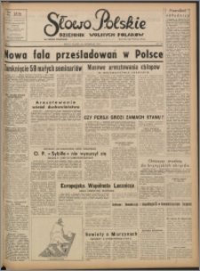 Słowo Polskie : dziennik wolnych Polaków 1952.09.26, R. 1 nr 124