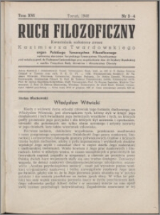 Ruch Filozoficzny 1948, T. 16 nr 3-4