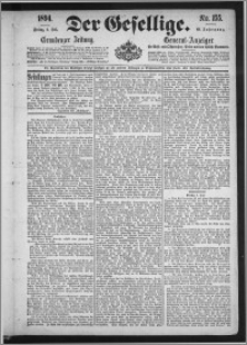 Der Gesellige : Graudenzer Zeitung 1894.07.06, Jg. 68, No. 155