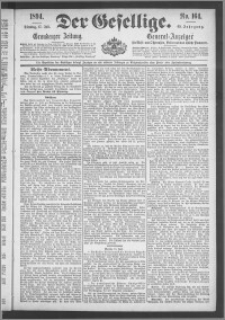 Der Gesellige : Graudenzer Zeitung 1894.07.17, Jg. 69, No. 164