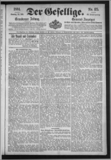 Der Gesellige : Graudenzer Zeitung 1894.07.29, Jg. 69, No. 175