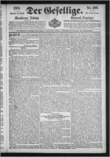 Der Gesellige : Graudenzer Zeitung 1894.08.28, Jg. 69, No. 200