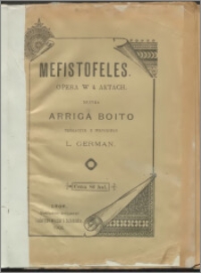 Mefistofeles : opera w 4 aktach