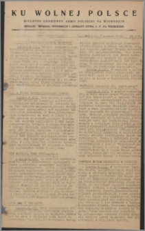 Ku Wolnej Polsce : biuletyn codzienny Armii Polskiej na Wschodzie 1943, nr 176