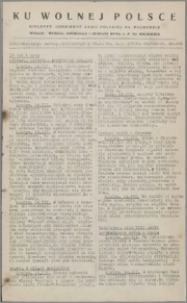 Ku Wolnej Polsce : biuletyn codzienny Armii Polskiej na Wschodzie 1943, nr 182