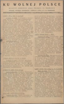 Ku Wolnej Polsce : biuletyn codzienny Armii Polskiej na Wschodzie 1943, nr 186