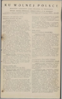 Ku Wolnej Polsce : biuletyn codzienny Armii Polskiej na Wschodzie 1943, nr 187