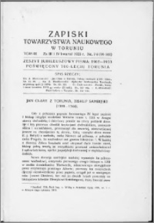 Zapiski Towarzystwa Naukowego w Toruniu, T. 9 nr 7/8, (1933)