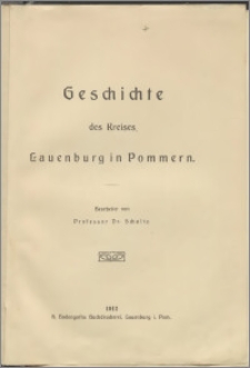 Geschichte des Kreises Lauenburg in Pommern