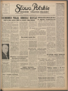 Słowo Polskie : dziennik wolnych Polaków 1952.11.10, R. 1 nr 161