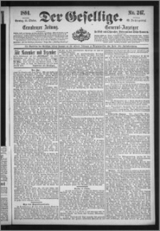 Der Gesellige : Graudenzer Zeitung 1894.10.21, Jg. 69, No. 247