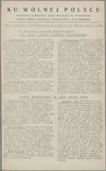 Ku Wolnej Polsce : biuletyn codzienny Armii Polskiej na Wschodzie 1943, nr 215