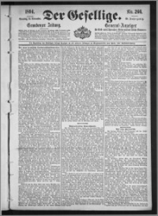 Der Gesellige : Graudenzer Zeitung 1894.11.13, Jg. 69, No. 266