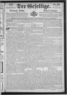 Der Gesellige : Graudenzer Zeitung 1894.11.21, Jg. 69, No. 273