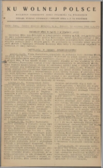 Ku Wolnej Polsce : biuletyn codzienny Armii Polskiej na Wschodzie 1943, nr 270