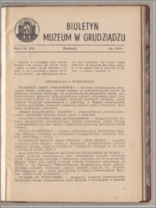 Biuletyn Muzeum w Grudziądzu luty 1961, Rok II nr 2 (9)