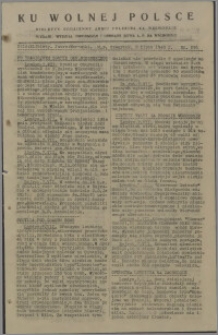 Ku Wolnej Polsce : biuletyn codzienny Armii Polskiej na Wschodzie 1943, nr 296