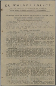 Ku Wolnej Polsce : biuletyn codzienny Armii Polskiej na Wschodzie 1943, nr 299