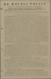 Ku Wolnej Polsce : biuletyn codzienny Armii Polskiej na Wschodzie 1943, nr 301