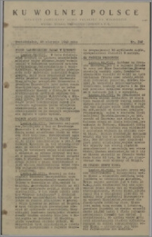 Ku Wolnej Polsce : biuletyn codzienny Armii Polskiej na Wschodzie 1943, nr 342