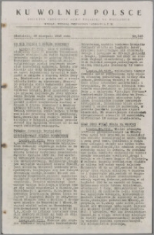Ku Wolnej Polsce : biuletyn codzienny Armii Polskiej na Wschodzie 1943, nr 348