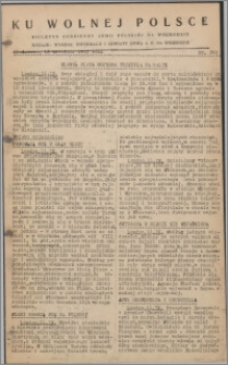 Ku Wolnej Polsce : biuletyn codzienny Armii Polskiej na Wschodzie 1943, nr 362