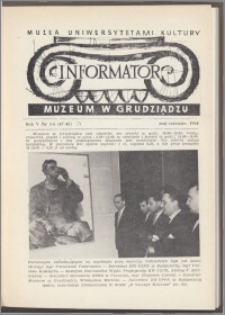 Informator Muzeum w Grudziądzu maj-czerwiec 1964, Rok V nr 5-6 (47-48)