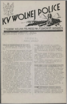 Ku Wolnej Polsce : codzienny biuletyn informacyjny : Depesze 1942.03.09, nr 31-A