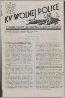 Ku Wolnej Polsce : codzienny biuletyn informacyjny : Depesze 1942.03.16, nr 37-A