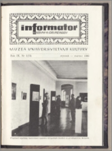 Informator Muzeum w Grudziądzu styczeń-marzec 1968, Rok IX nr 1 (75)