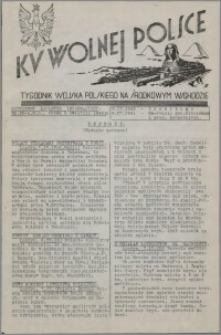 Ku Wolnej Polsce : codzienny biuletyn informacyjny : Depesze 1942.04.08, nr 58-A