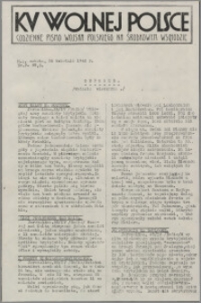 Ku Wolnej Polsce : codzienne pismo Wojska Polskiego na Środkowym Wschodzie : Depesze 1942.04.25, nr P-69 B