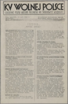 Ku Wolnej Polsce : codzienne pismo Wojska Polskiego na Środkowym Wschodzie : Depesze 1942.05.14, nr P-85/A
