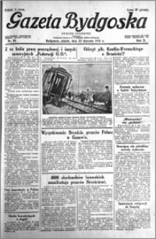 Gazeta Bydgoska 1931.01.23 R.10 nr 18