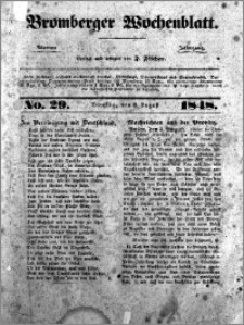 Bromberger Wochenblatt 1848.08.08 nr 29