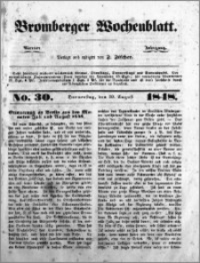 Bromberger Wochenblatt 1848.08.10 nr 30
