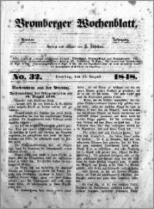 Bromberger Wochenblatt 1848.08.15 nr 32