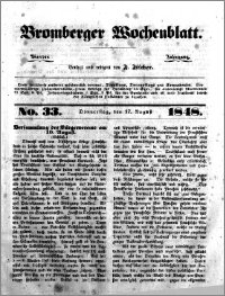Bromberger Wochenblatt 1848.08.17 nr 33