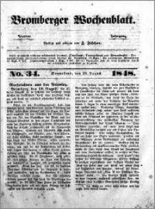 Bromberger Wochenblatt 1848.08.19 nr 34