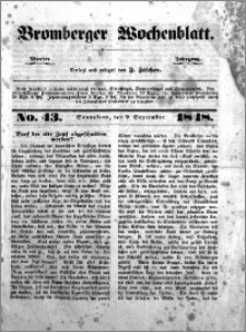 Bromberger Wochenblatt 1848.09.09 nr 43