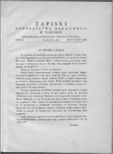 Zapiski Towarzystwa Naukowego w Toruniu, T. 11 nr 5/12, (1939-1945)