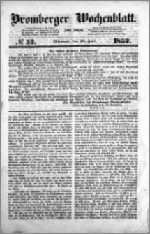 Bromberger Wochenblatt 1852.06.30 nr 52