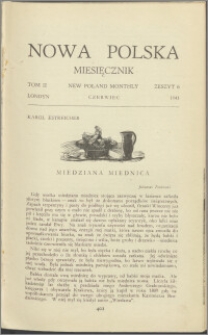 Nowa Polska = New Poland Monthly 1943, T. 2 z. 6