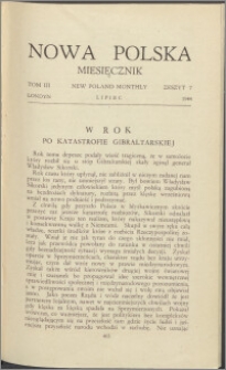 Nowa Polska = New Poland Monthly 1944, T. 3 z. 7