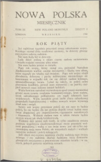 Nowa Polska = New Poland Monthly 1944, T. 3 z. 9