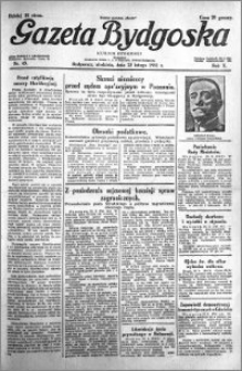 Gazeta Bydgoska 1931.02.22 R.10 nr 43