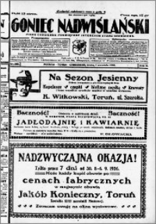 Goniec Nadwiślański 1926.09.01, R. 2 nr 200