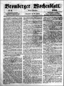 Bromberger Wochenblatt 1853.01.22 nr 7